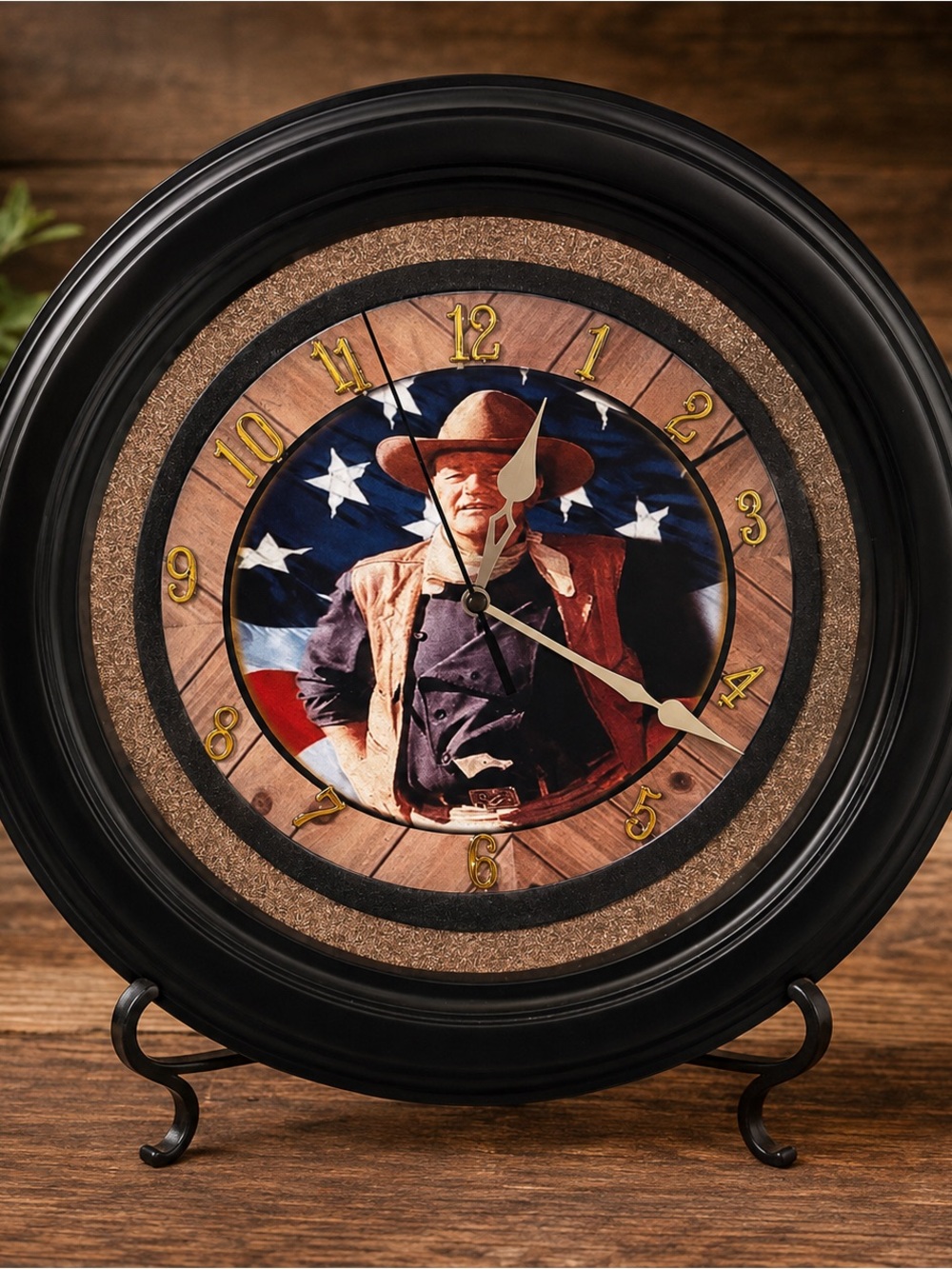 American Cowboy Handcrafted Wall Clock